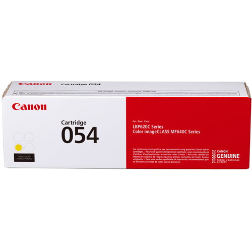 Original Canon Cart 054 Standard Capacity Yellow Toner