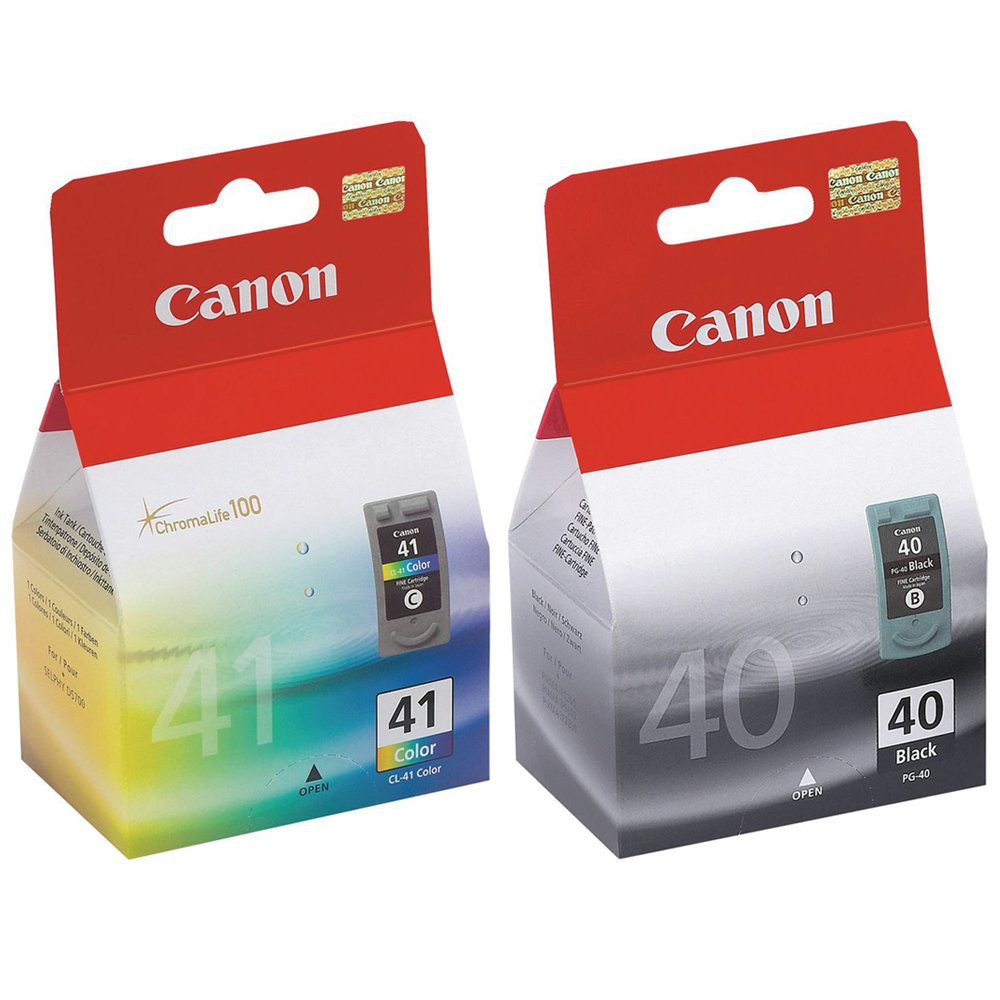 Original Canon Ink Cartridge PG40 + CL41 FINE VALUE PACK
