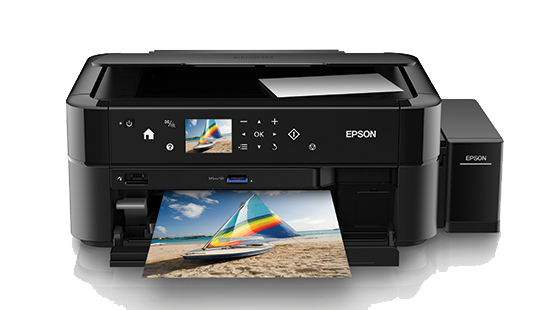 New Epson L850 Colour 3 in 1 Photo Inkjet Printer with External Ink Tank CISS
