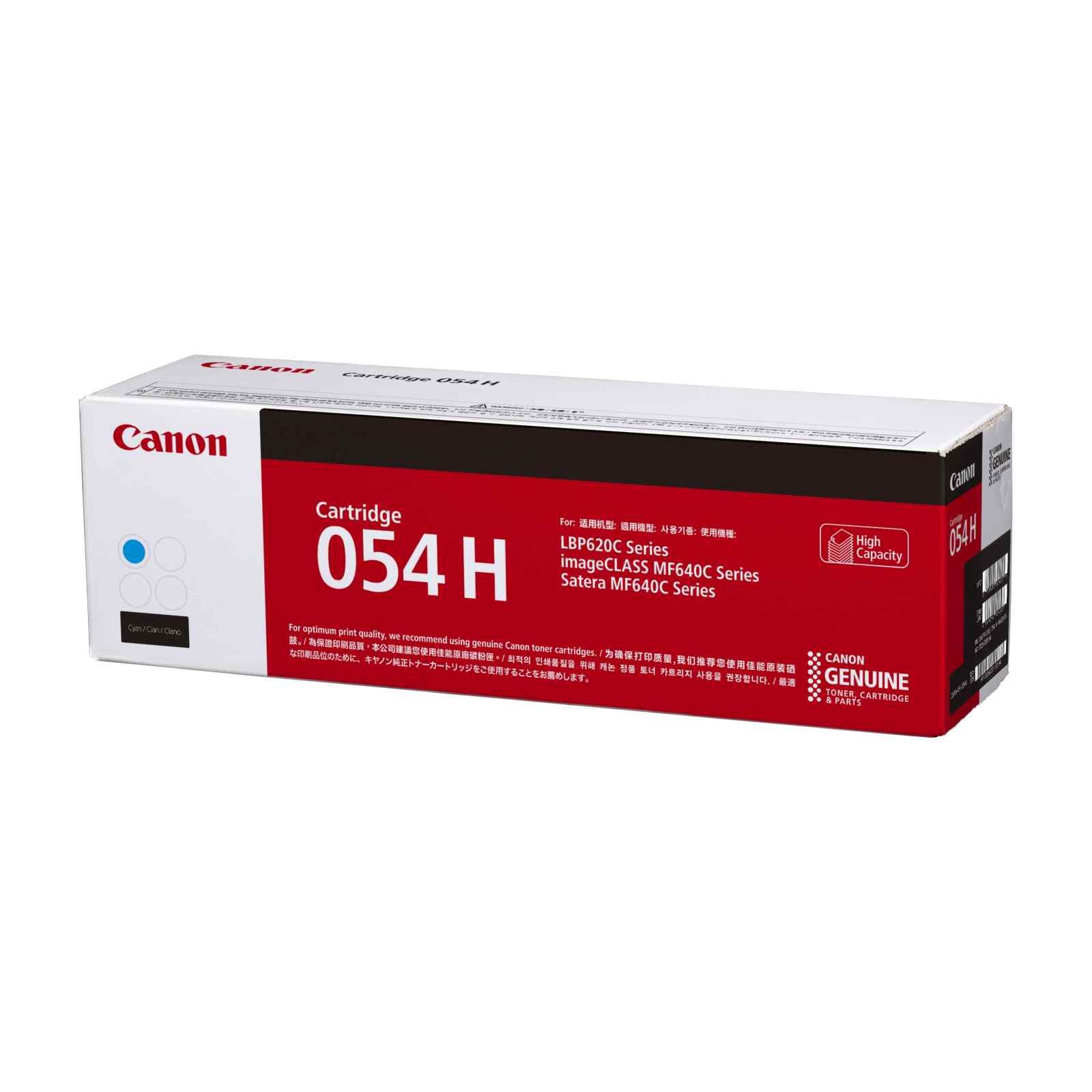 Original Canon Cart 054H High Capacity Cyan Toner