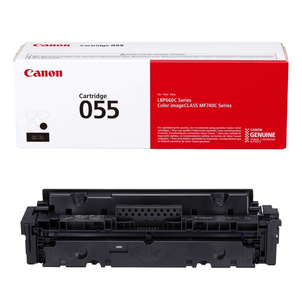 Original Canon Cart 055 Standard Cap Black Toner for LBP664cx and MF746cx