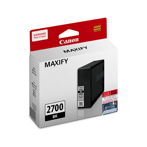 Genuine Original Canon Ink Cartridge   PGI2700K Black for Maxify IB4070 MB5070 MB5370