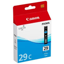 Genuine Original Canon Ink Cartridge   PGI29C Cyan