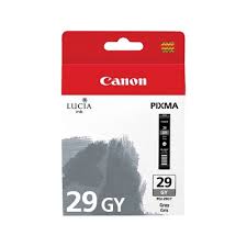 Genuine Original Canon Ink Cartridge   PGI29GY  Grey Ink