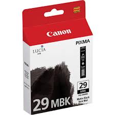 Genuine Original Canon Ink Cartridge   PGI29MBK Matte Black Ink
