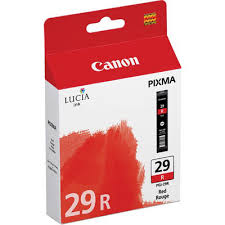 Genuine Original Canon Ink Cartridge   PGI29R Red Ink