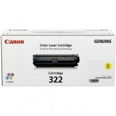 Original Canon 322 Standard Cap Yellow Toner for LBP9100cdn