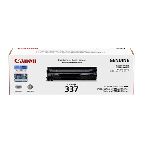 Genuine Original Canon 337 Toner for MF229dw MF215 MF217w MF211 MF226dn MF212w MF221d