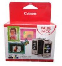 Original Canon Ink Cartridge PG40 + CL41 FINE VALUE PACK