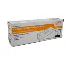 Original OKI C5100 C5200 C5300 C5400 Black Toner 42127412