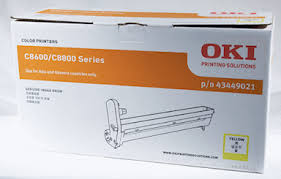 Original OKI C8600 C8800 Yellow Drum 43449021