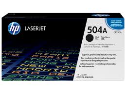 Original HP 504A CE250A Black Toner for CP3525n CP3525dn CP3525x CM3530fs