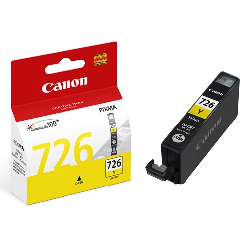 Original Genuine Canon Ink Cartridge   CLI726Y Yellow