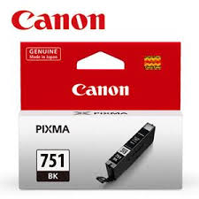 Genuine Original Canon Ink Cartridge   CLI751 BK