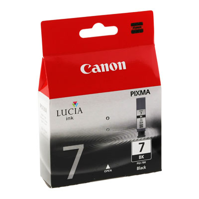 Genuine Original Canon Ink Cartridge   PGI7 BK