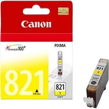 Genuine Original Canon Ink Cartridge CLI 821 Y Yellow