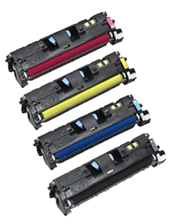 Remanufactured EP87 CMYK toner for canon printers
