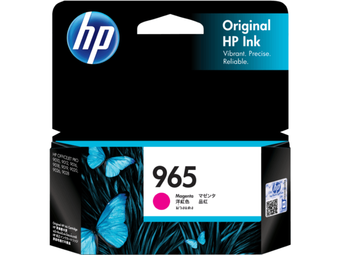 Original HP 3JA78AA Ink 965 Magenta for Officejet 9010 9020