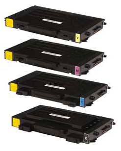 Remanufactured CLP510 CMYK toner for samsung printer