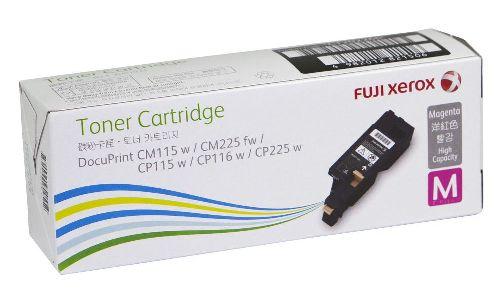 Genuine Original Fuji Xerox DocuPrint DP CM115w CM225fw CP115w CP116w CP225w Standard Cap Magenta Toner (1.4K) CT202266