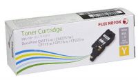 Genuine Original Fuji Xerox DocuPrint DP CM115w CM225fw CP115w CP116w CP225w Standard Cap Yellow Toner (1.4K) CT202267