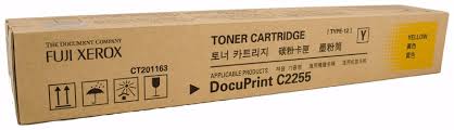 Genuine Original Fuji Xerox C2255   High Cap Toner Cartridge Yellow (12K) CT201163