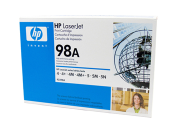 Remanufactured 92298A toner for HP printers
