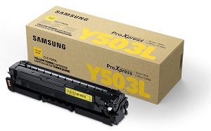 Original Samsung CLT Y503L Yellow Toner for C3010 C3060