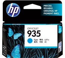 Genuine Original HP 935 Cyan Original Ink Cartridge C2P20AA