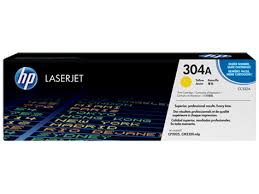 Genuine Original HP 304A CC532A Yellow Toner for CM2320fxi CC435A CM2320n CC434A CM2320nf CC436A CP2025 CB493A CP2025dn CP2025n CP2025dn CB495A CP2025n CB494A Printer