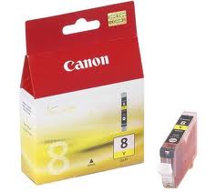 Original Genuine Canon CLI8Y (Yellow) Ink