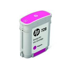 Original HP Ink 728 40ml F9J62A Magenta