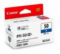 Original Canon Ink Cartridge PFI50B Blue Ink Tank