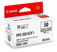 Original Canon Ink Cartridge PFI50GY Gray Ink Tank