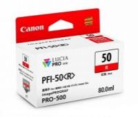 Original Canon Ink Cartridge PFI50R Red Ink Tank