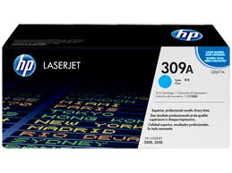 Original Genuine HP 309A Q2671A Cyan Toner for LaserJet 3500 (Q1319A) 3500n (Q1320A) 3550 (Q5990A) 3550n (Q5991A)